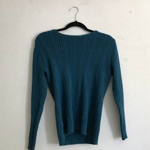 Turquoise Sweater